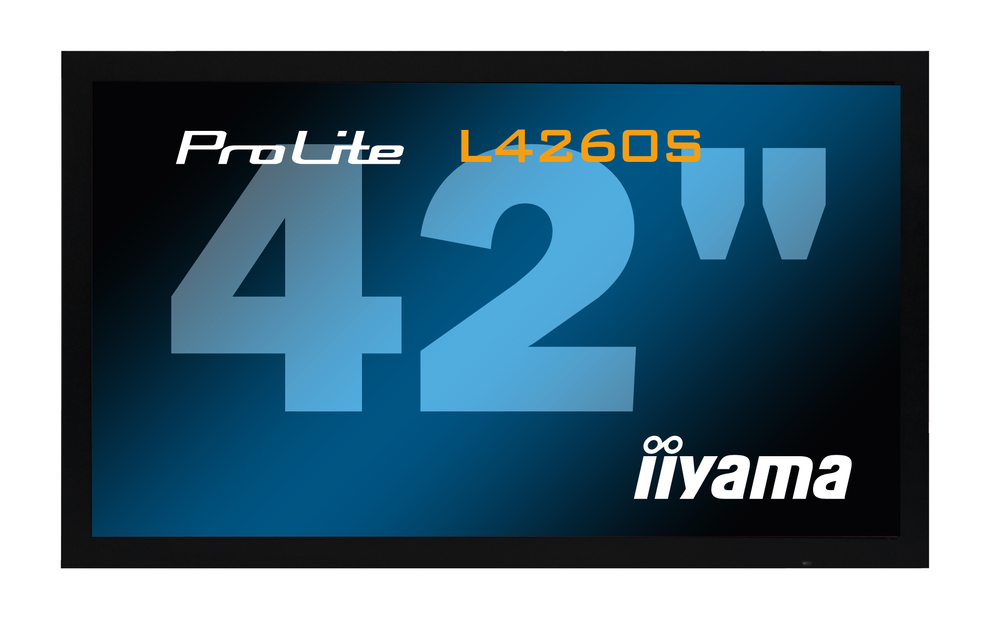 iiyama ProLite L4260S Digital signage flat panel 106.7 cm (42") 450 cd/m² Full HD Black