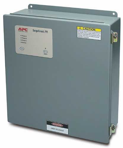 APC Panelmount Surge Protection Device 208/120V 160KA w/Disconnect - R Grey 208 V