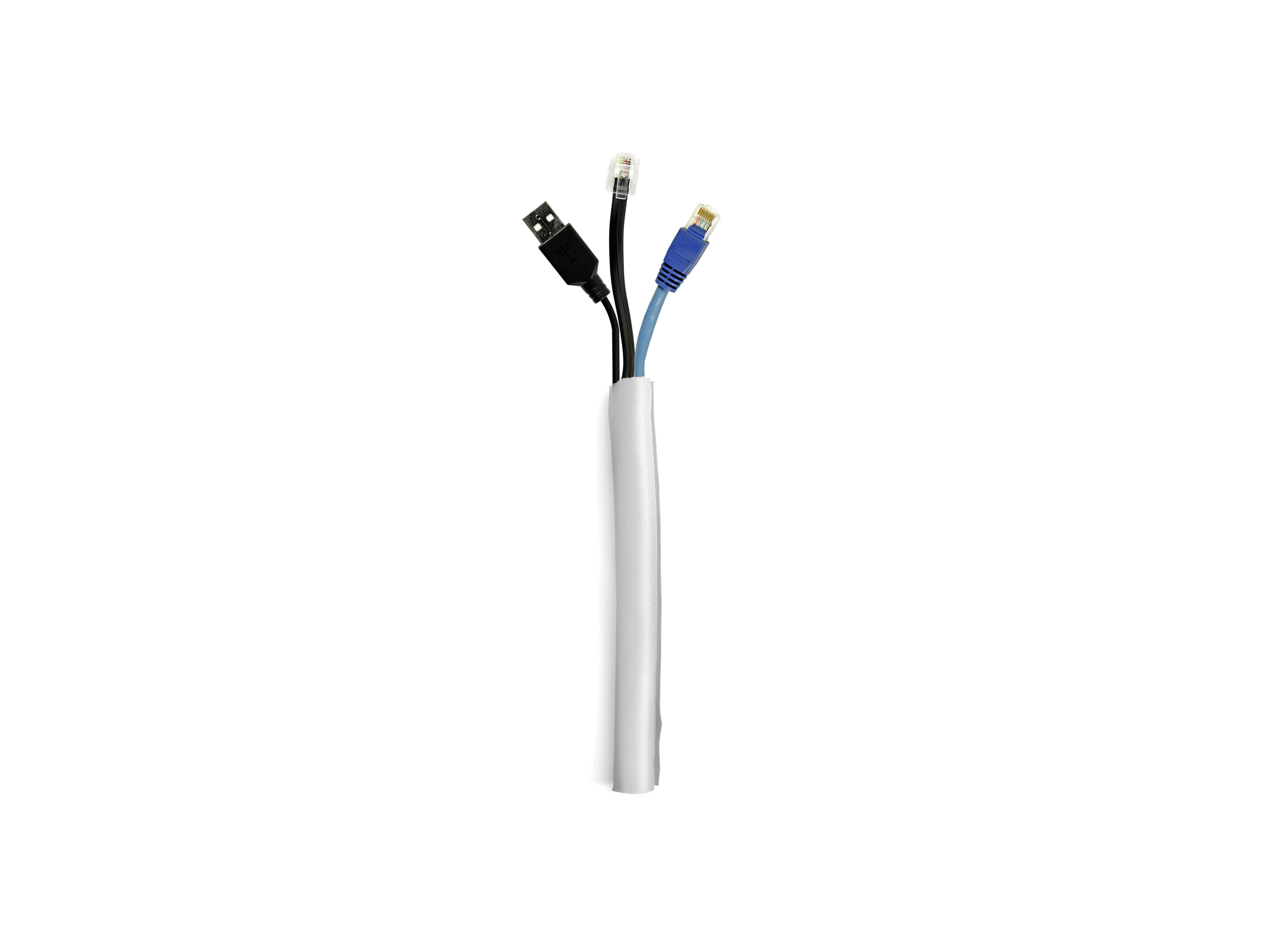 Multibrackets M Universal Cable Sock Self Wrapping 19mm Silver 25m