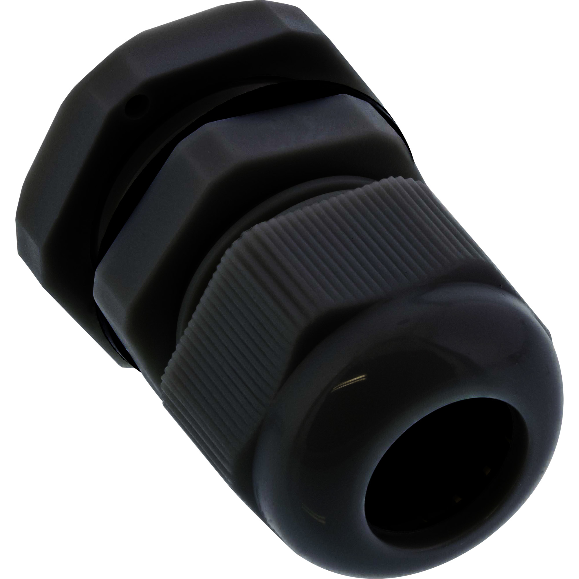 InLine Cable Gland Nylon IP68 4 - 8mm black 10 pcs.