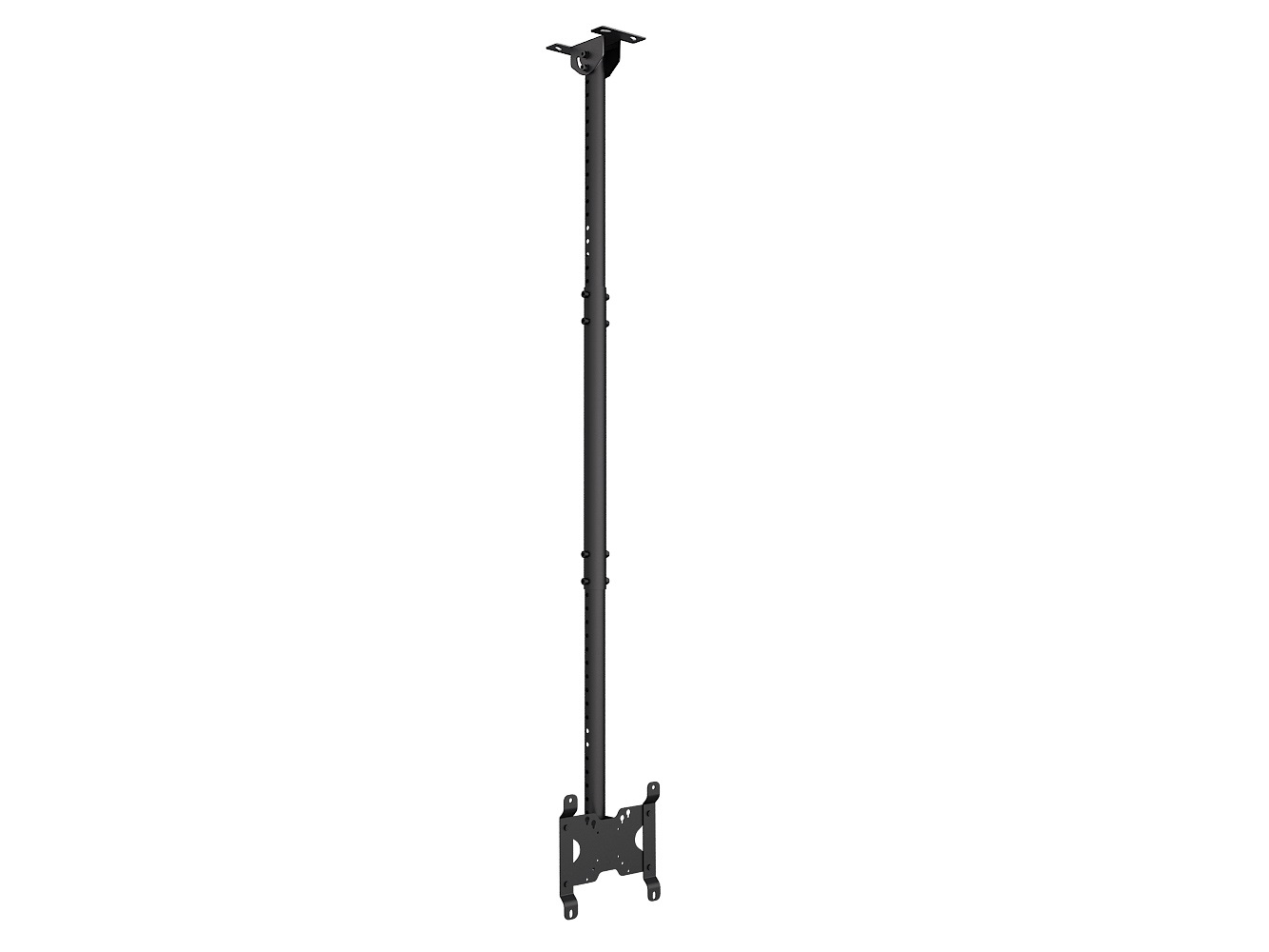 Multibrackets M Public Ceilingmount Small Single Black 1500
