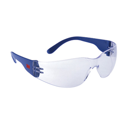 3M 2720 safety eyewear Polycarbonate Blue, Transparent