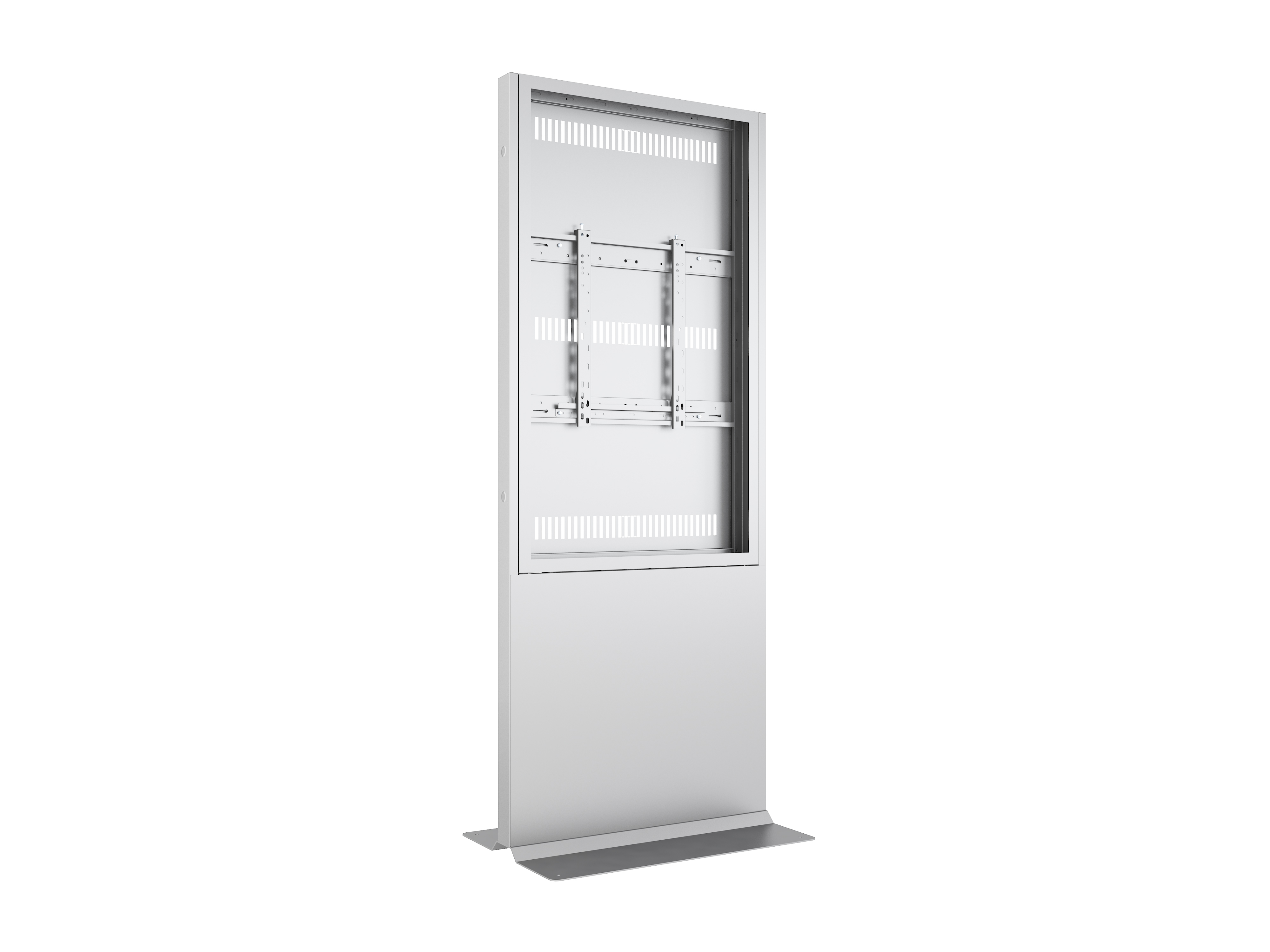 Multibrackets M Pro Series - Enclosure 55" Totem Floorbase Covered White