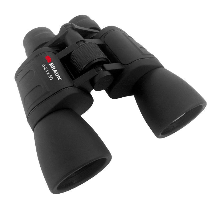 Braun 20168 binocular BK-7 Porro Black