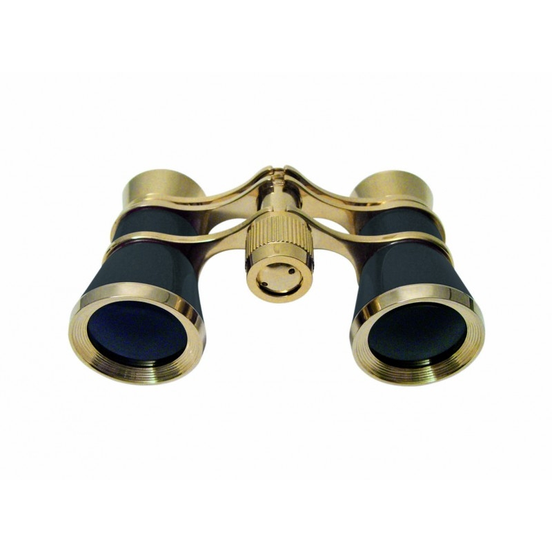 Braun 3 x 25 Opera binocular BK-7 Black, Gold