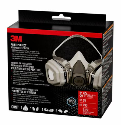 3M 6111 Full facepiece respirator Air-purifying respirator