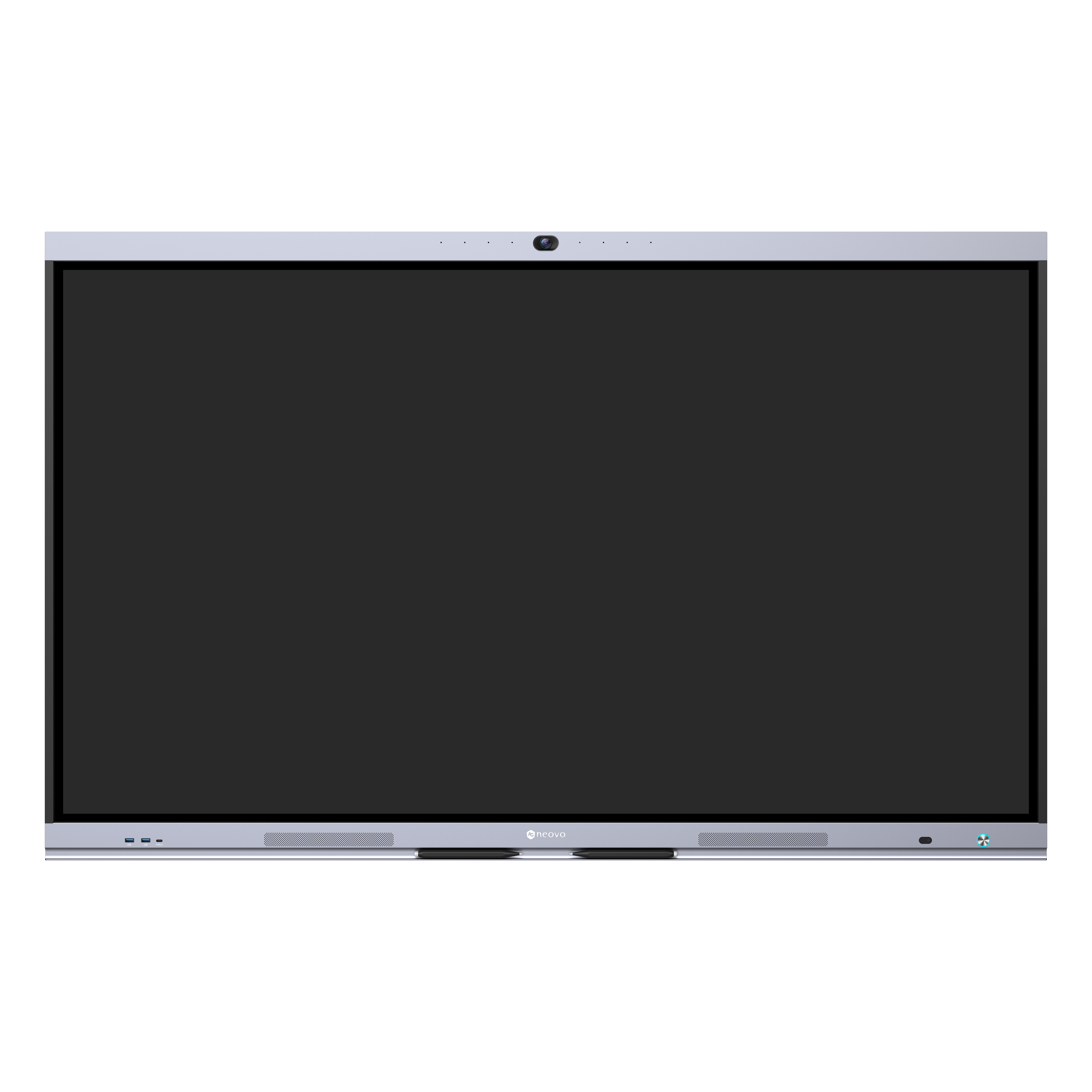 AG Neovo IFP6504P Interactive flat panel 163.8 cm (64.5") LED Wi-Fi 400 cd/m² 4K Ultra HD Silver Touchscreen Built-in processor Android