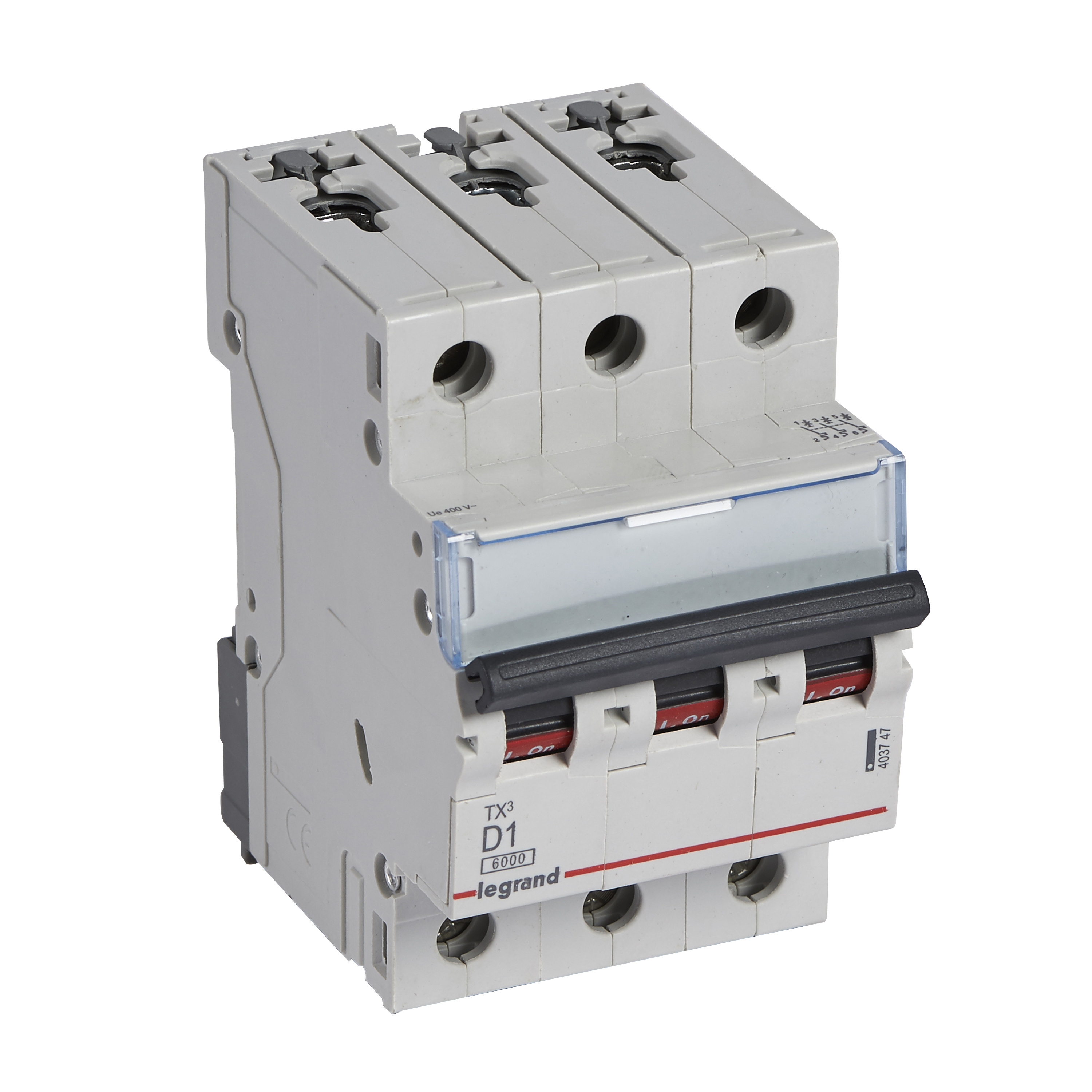 Legrand TX3 circuit breaker Miniature circuit breaker Type D 3