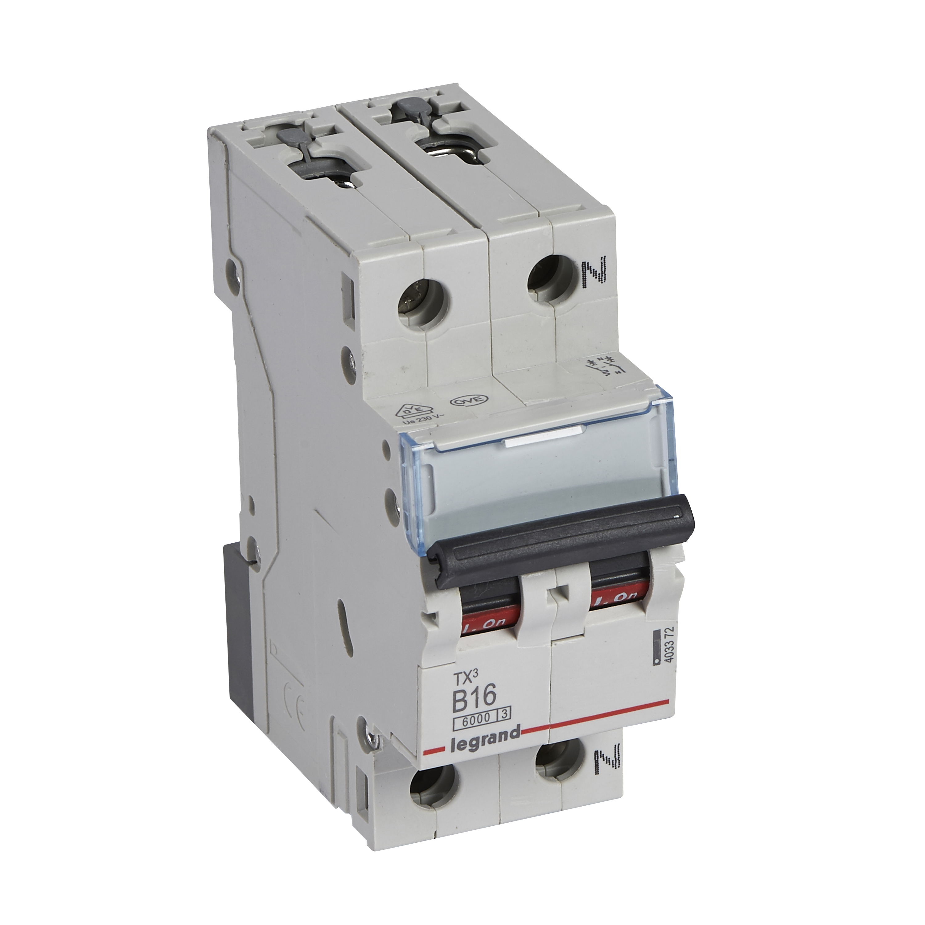 Legrand TX3 circuit breaker Miniature circuit breaker Type B 2