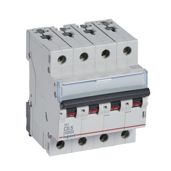 Legrand TX3 circuit breaker Miniature circuit breaker Type C 4