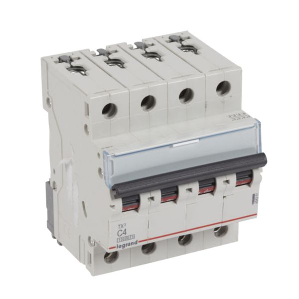 Legrand TX3 circuit breaker Miniature circuit breaker Type C 4