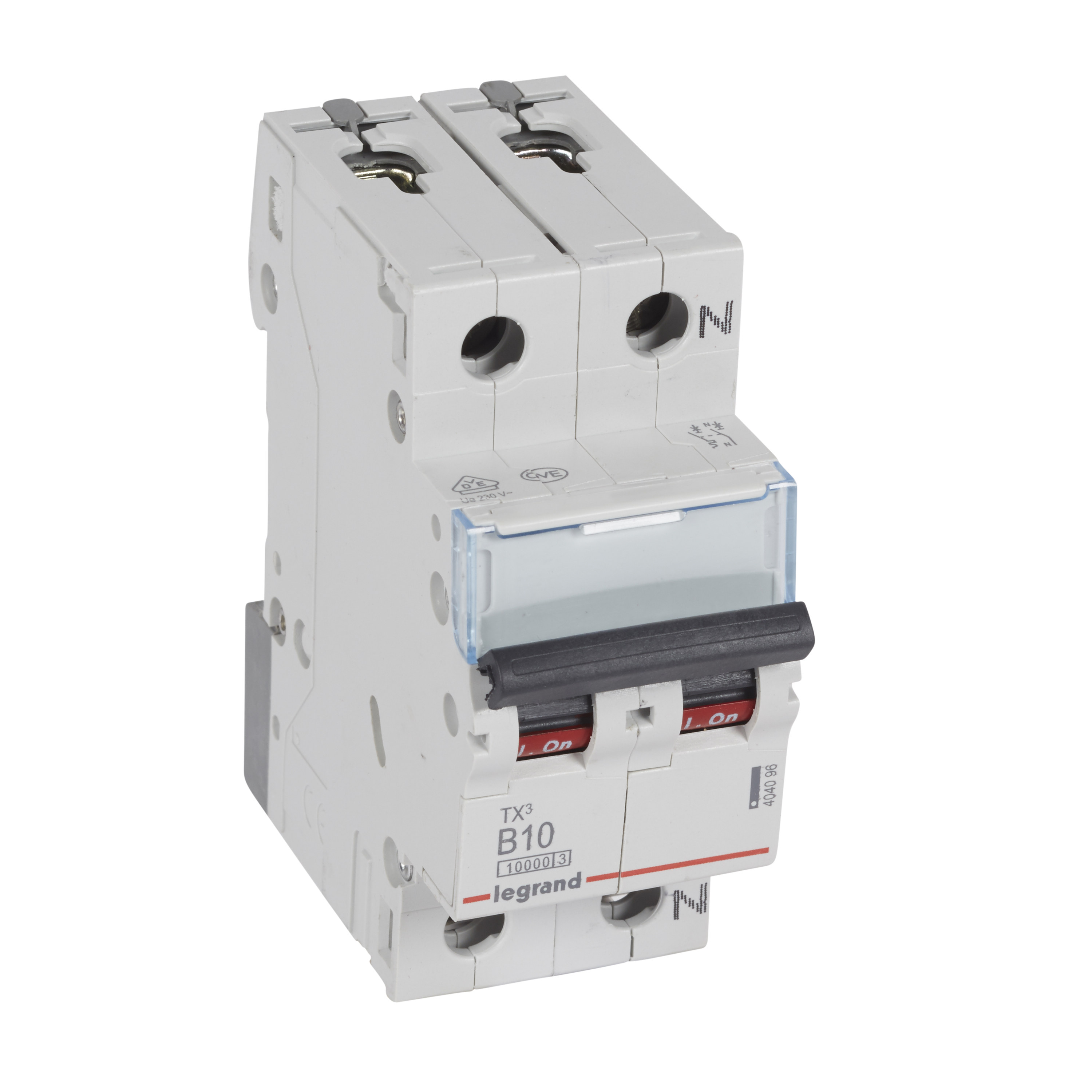 Legrand TX3 circuit breaker Miniature circuit breaker Type B 2