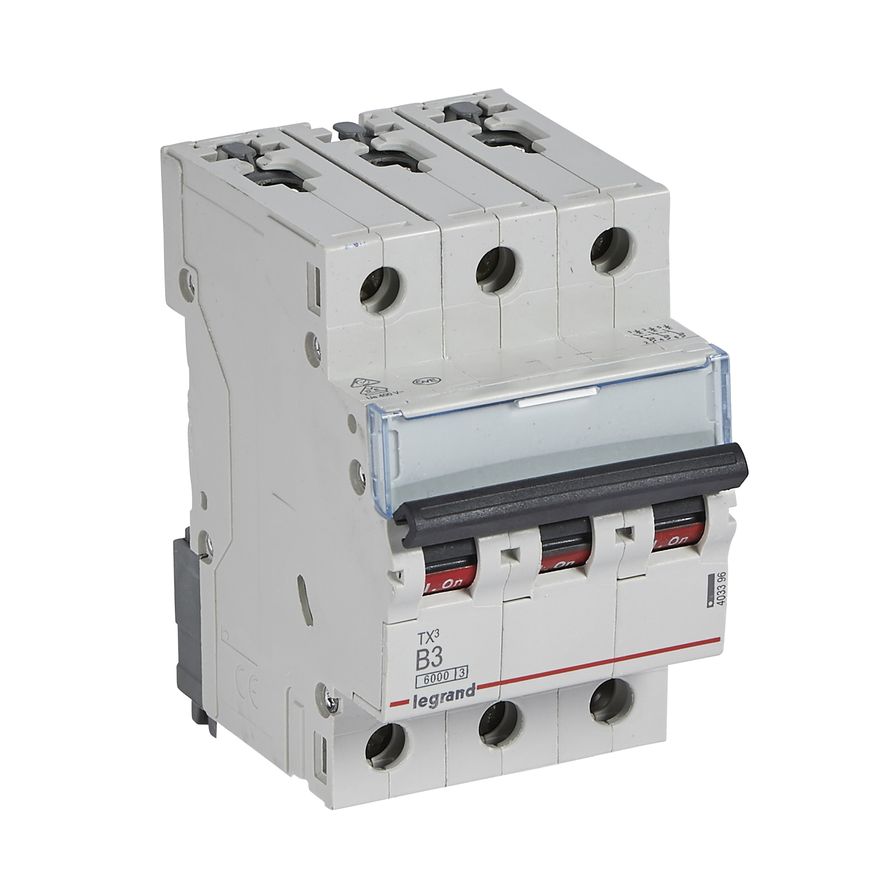 Legrand TX3 circuit breaker Miniature circuit breaker Type B 3