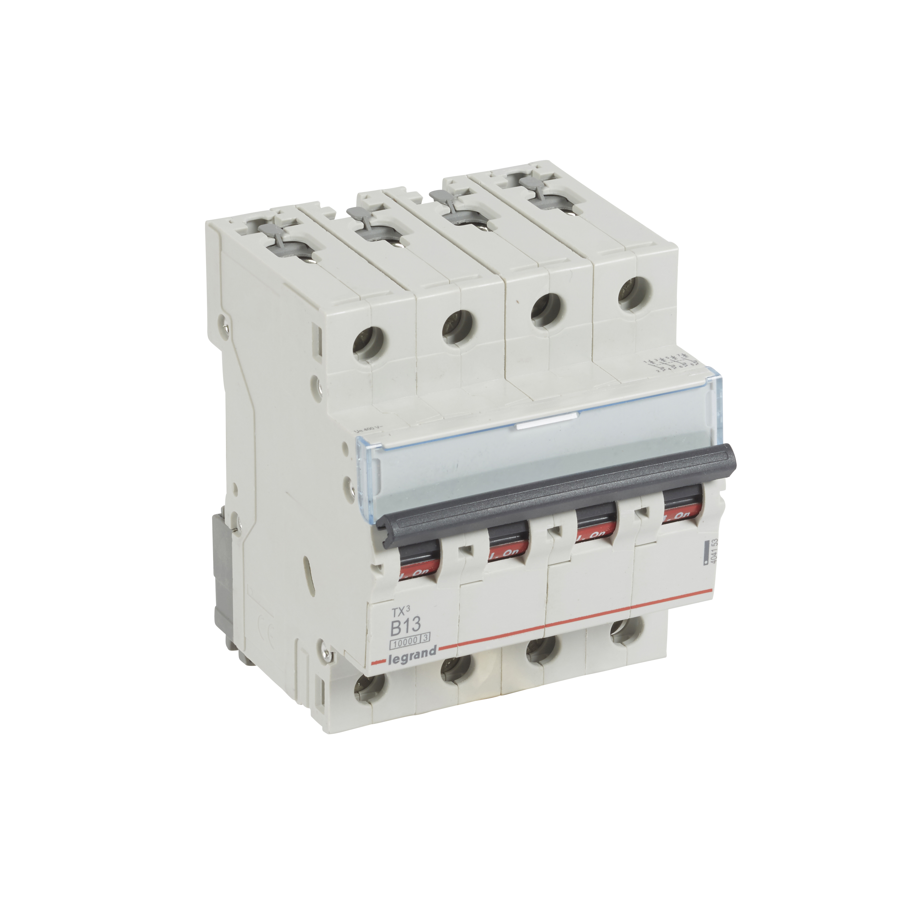 Legrand TX3 circuit breaker Miniature circuit breaker Type B 4