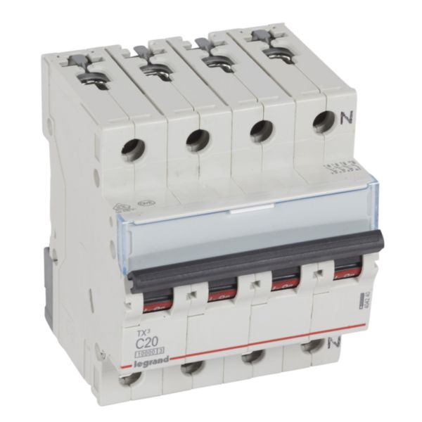 Legrand TX3 circuit breaker Miniature circuit breaker Type C 4