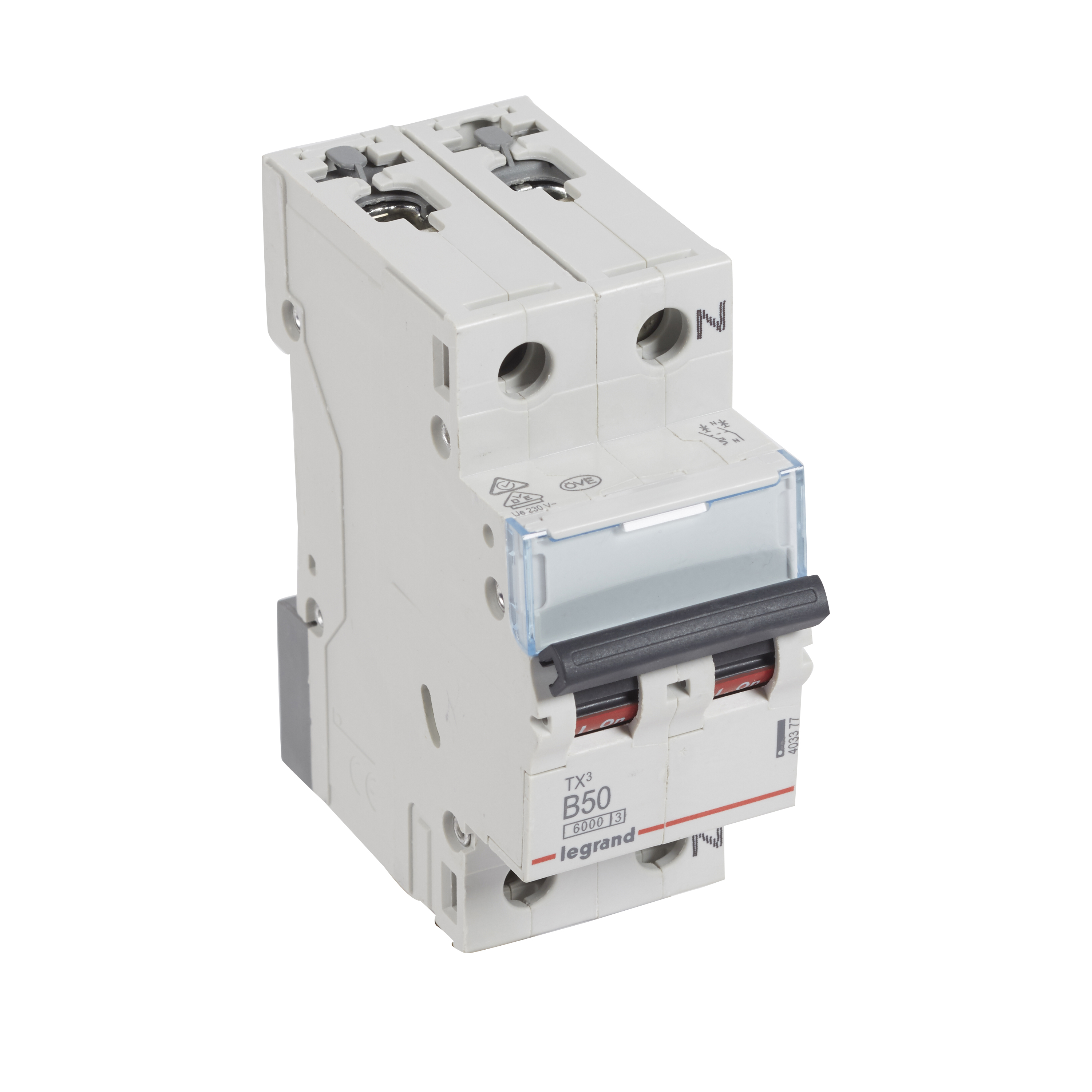 Legrand TX3 circuit breaker Miniature circuit breaker Type B 2