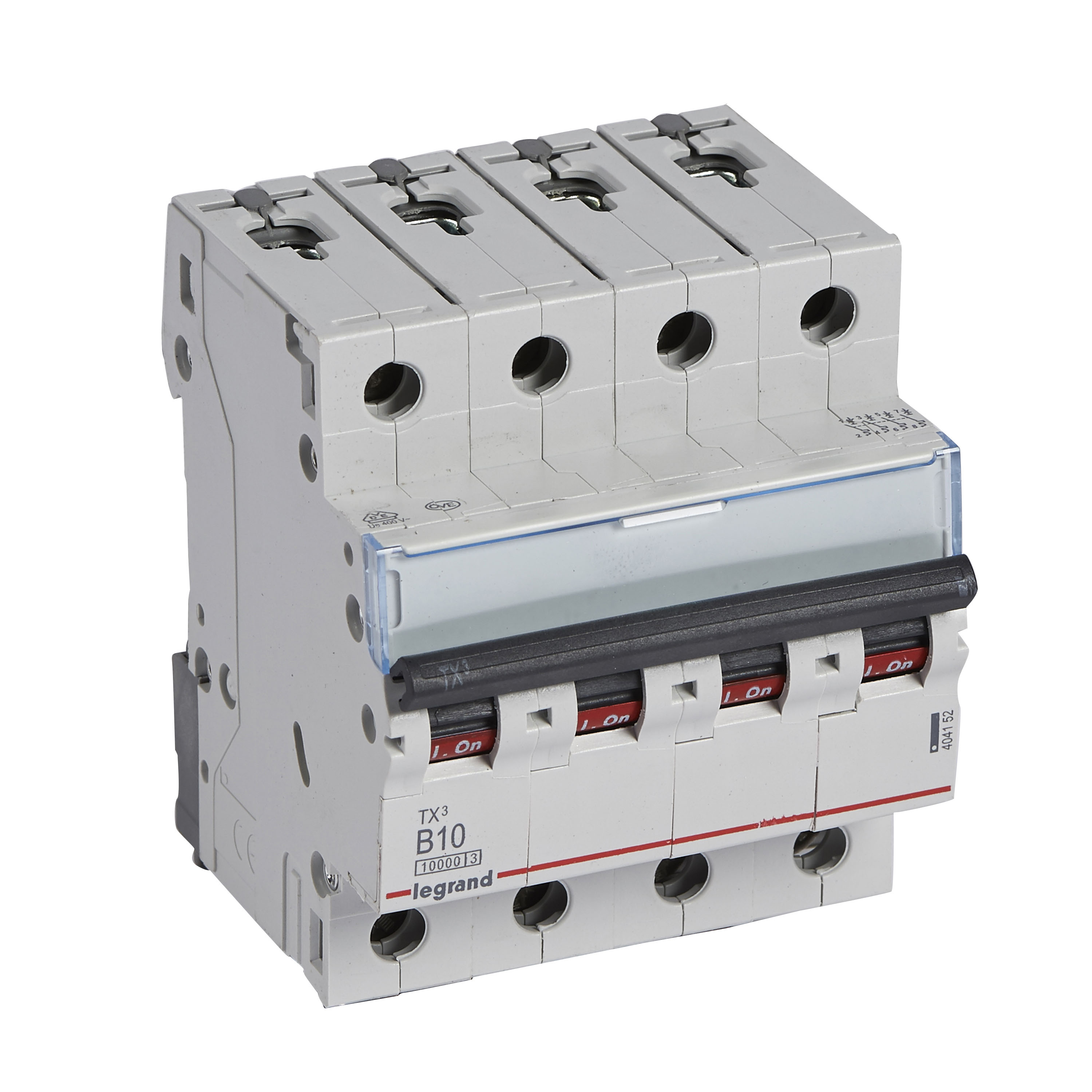 Legrand TX3 circuit breaker Miniature circuit breaker Type B 4