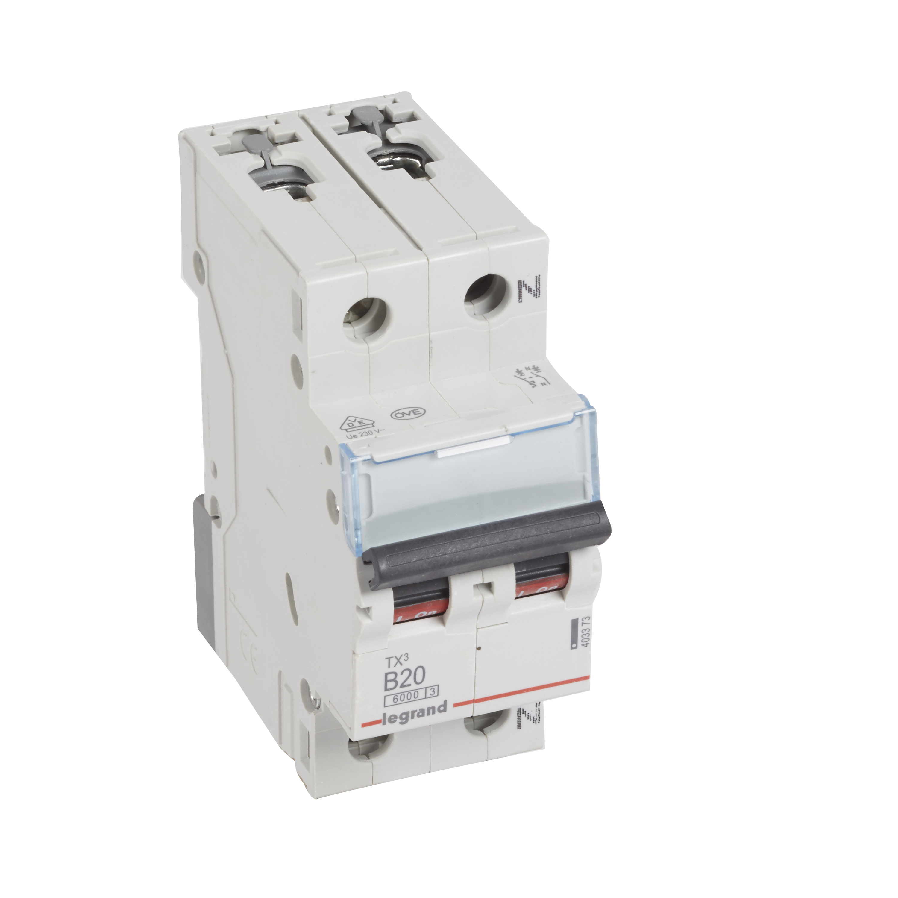 Legrand TX3 circuit breaker Miniature circuit breaker Type B 2