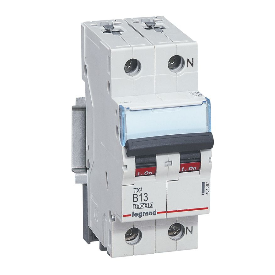 Legrand TX3 circuit breaker Miniature circuit breaker Type B 2
