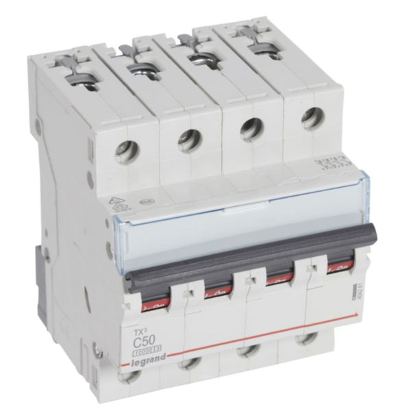 Legrand TX3 circuit breaker Miniature circuit breaker Type C 4