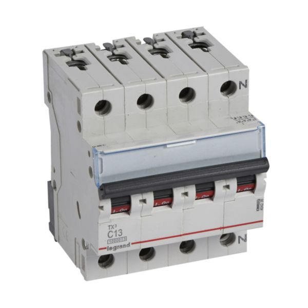 Legrand TX3 circuit breaker Miniature circuit breaker Type C 4