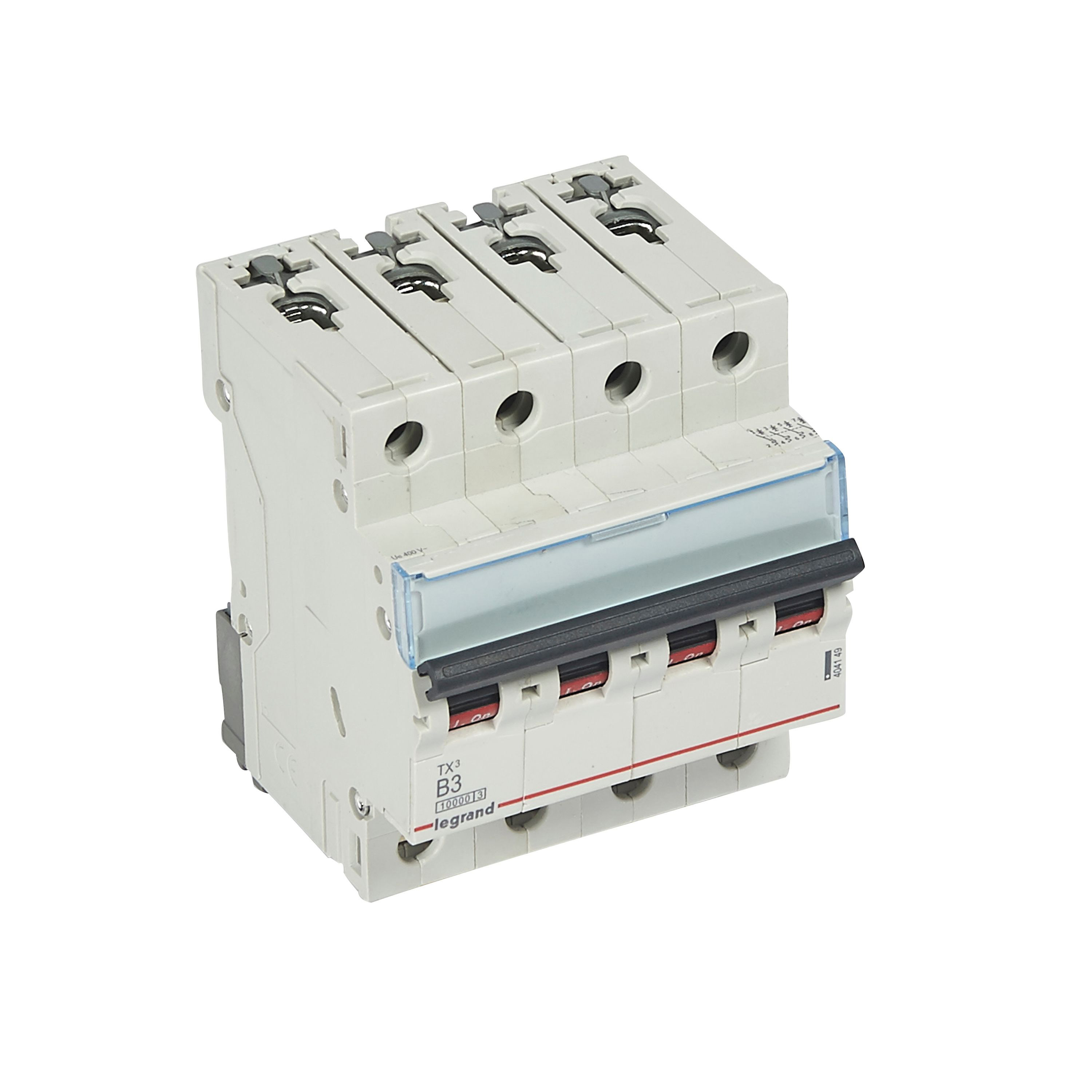 Legrand TX3 circuit breaker Miniature circuit breaker Type B 4