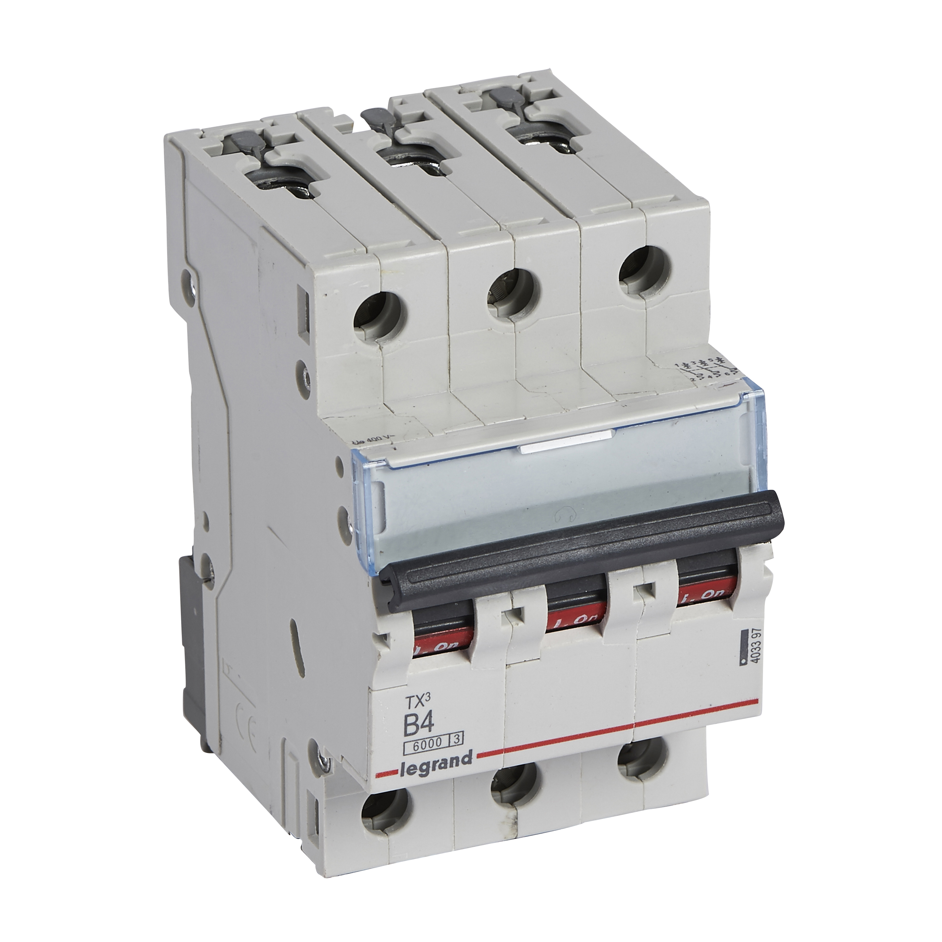 Legrand TX3 circuit breaker Miniature circuit breaker Type B 3