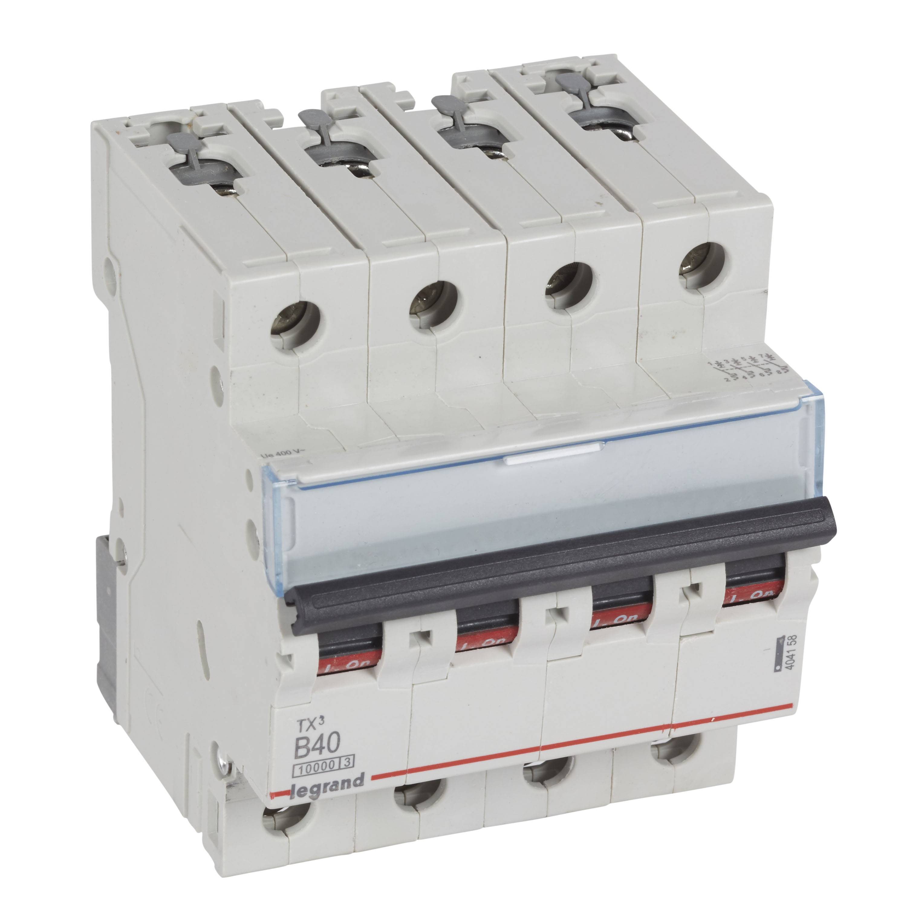 Legrand TX3 circuit breaker Miniature circuit breaker Type B 4