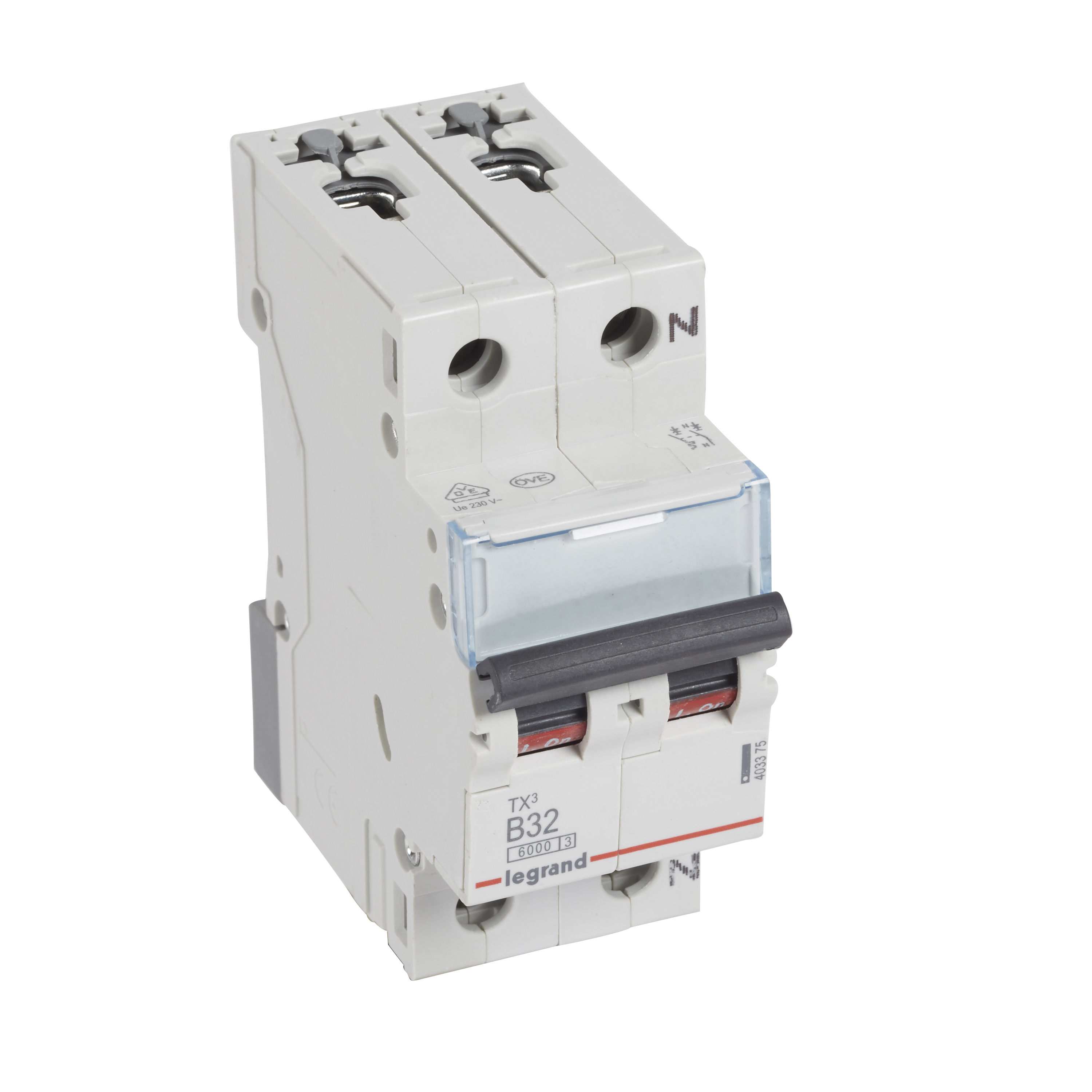 Legrand TX3 circuit breaker Miniature circuit breaker Type B 2