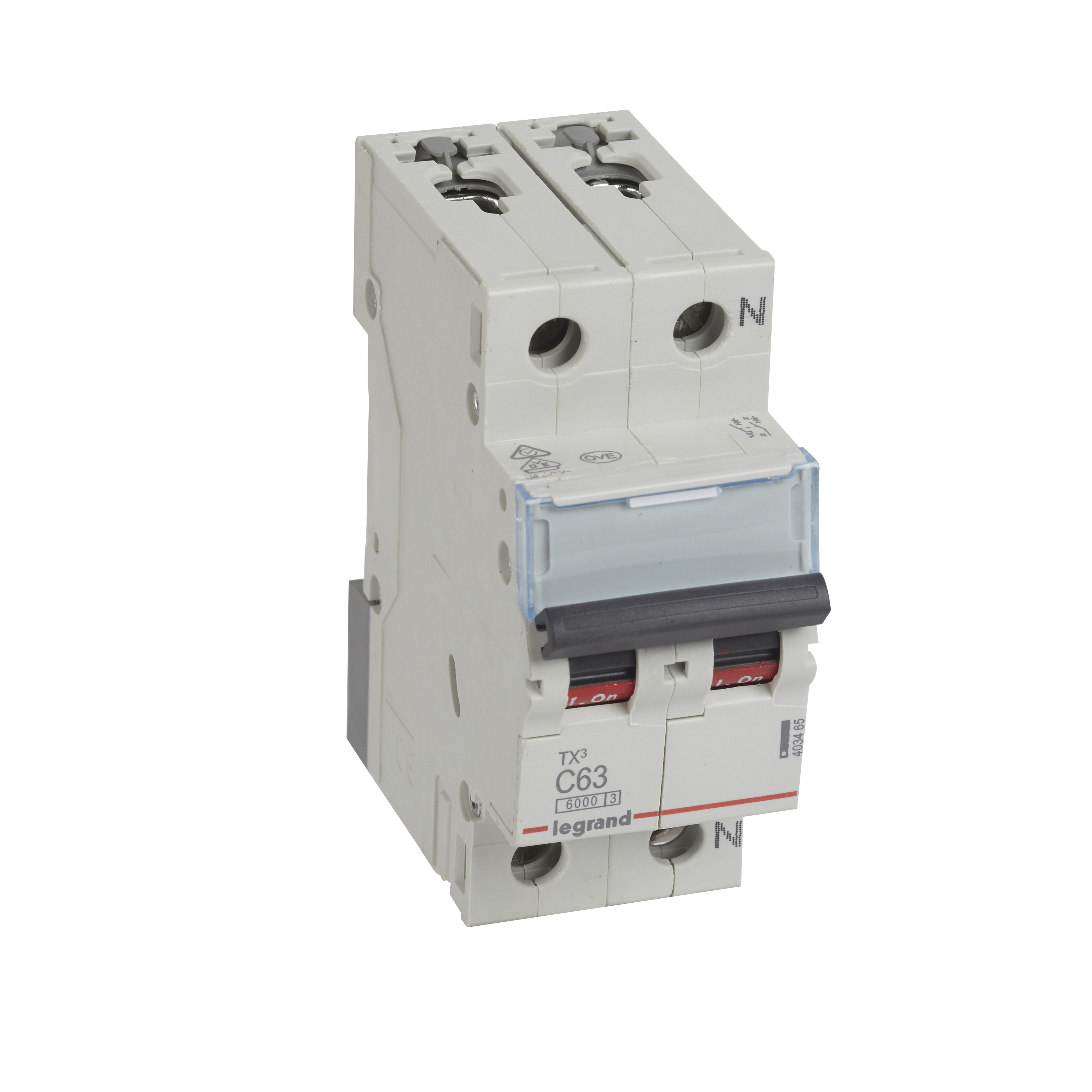 Legrand TX3 circuit breaker Miniature circuit breaker Type C 2