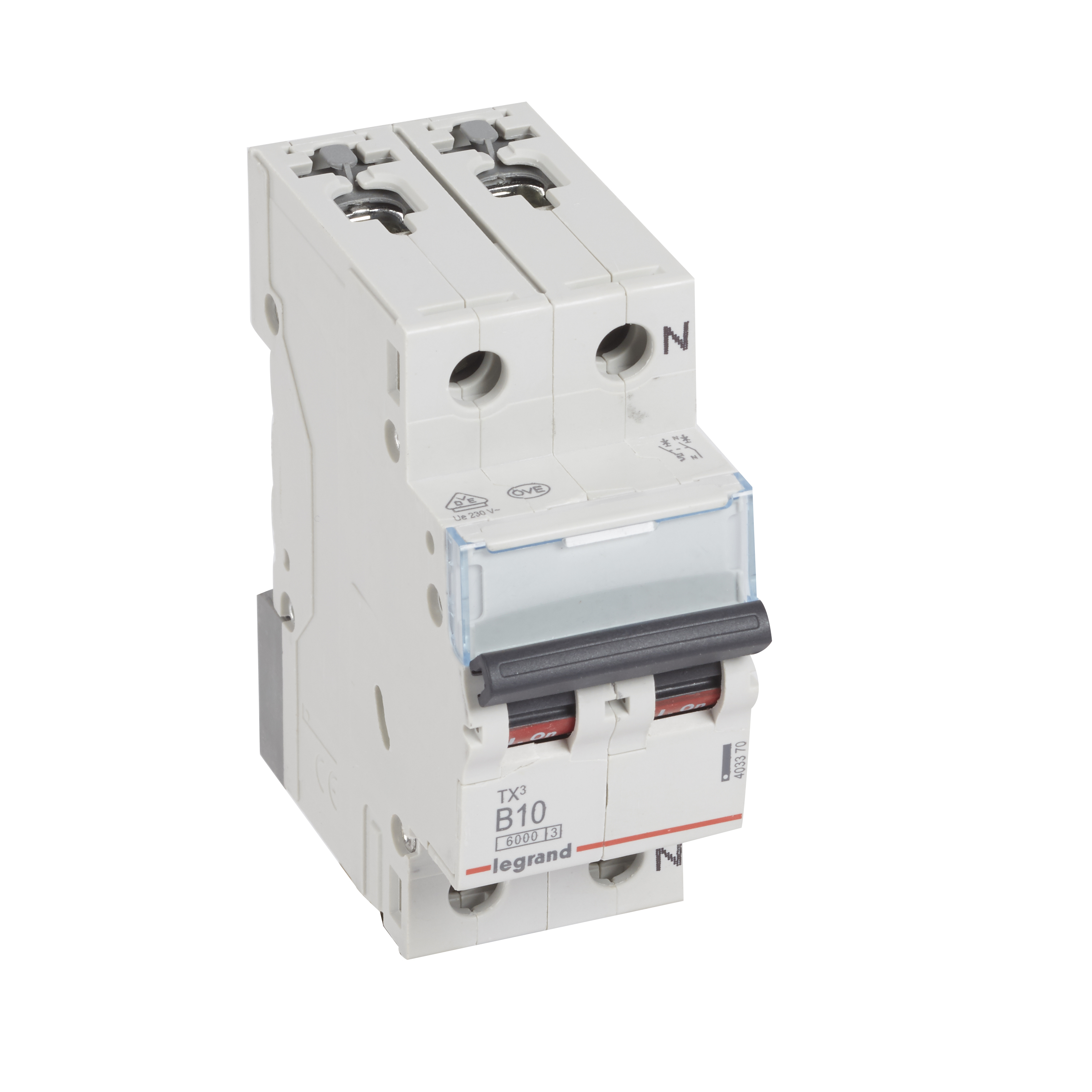 Legrand TX3 circuit breaker Miniature circuit breaker Type B 2