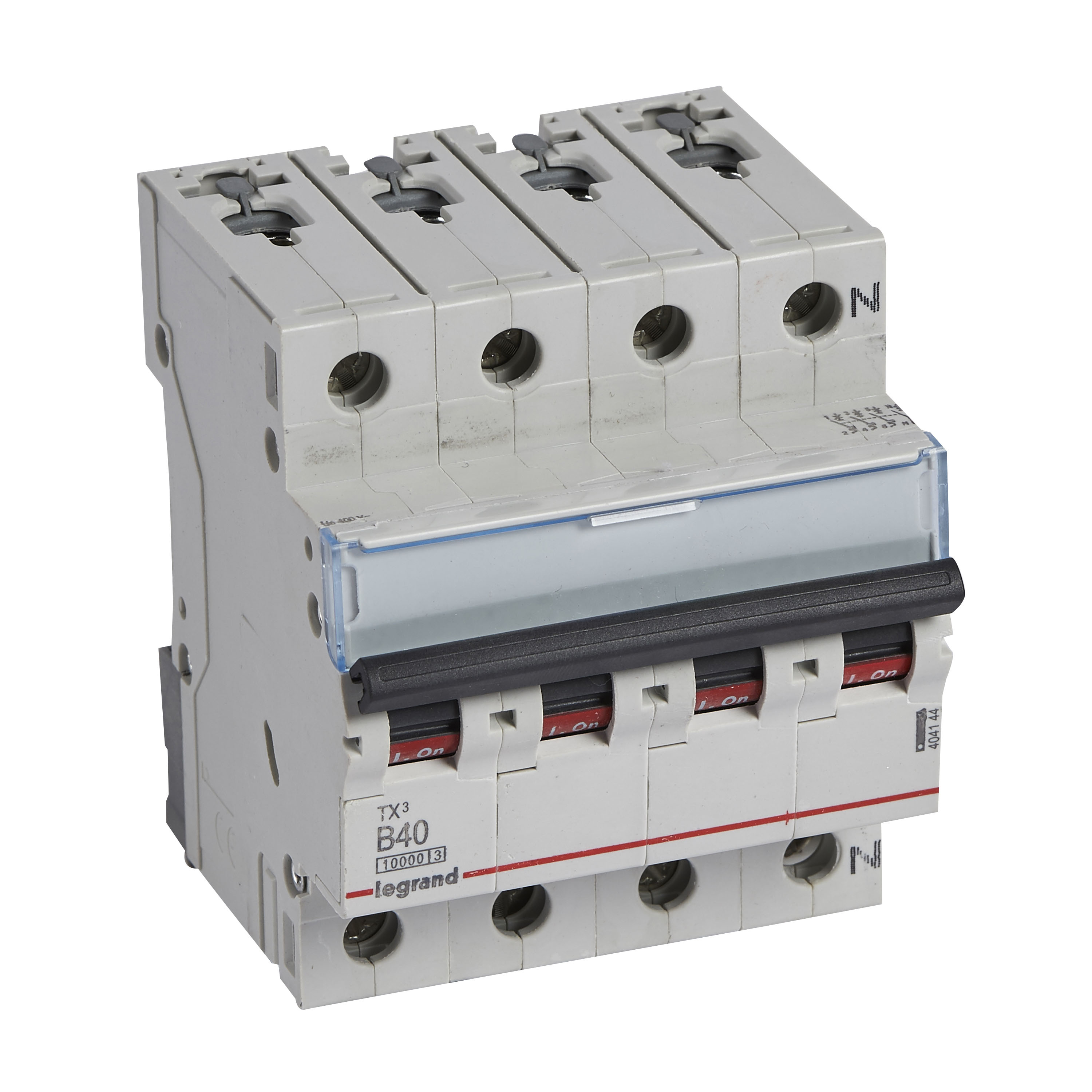 Legrand TX3 circuit breaker Miniature circuit breaker Type B 4