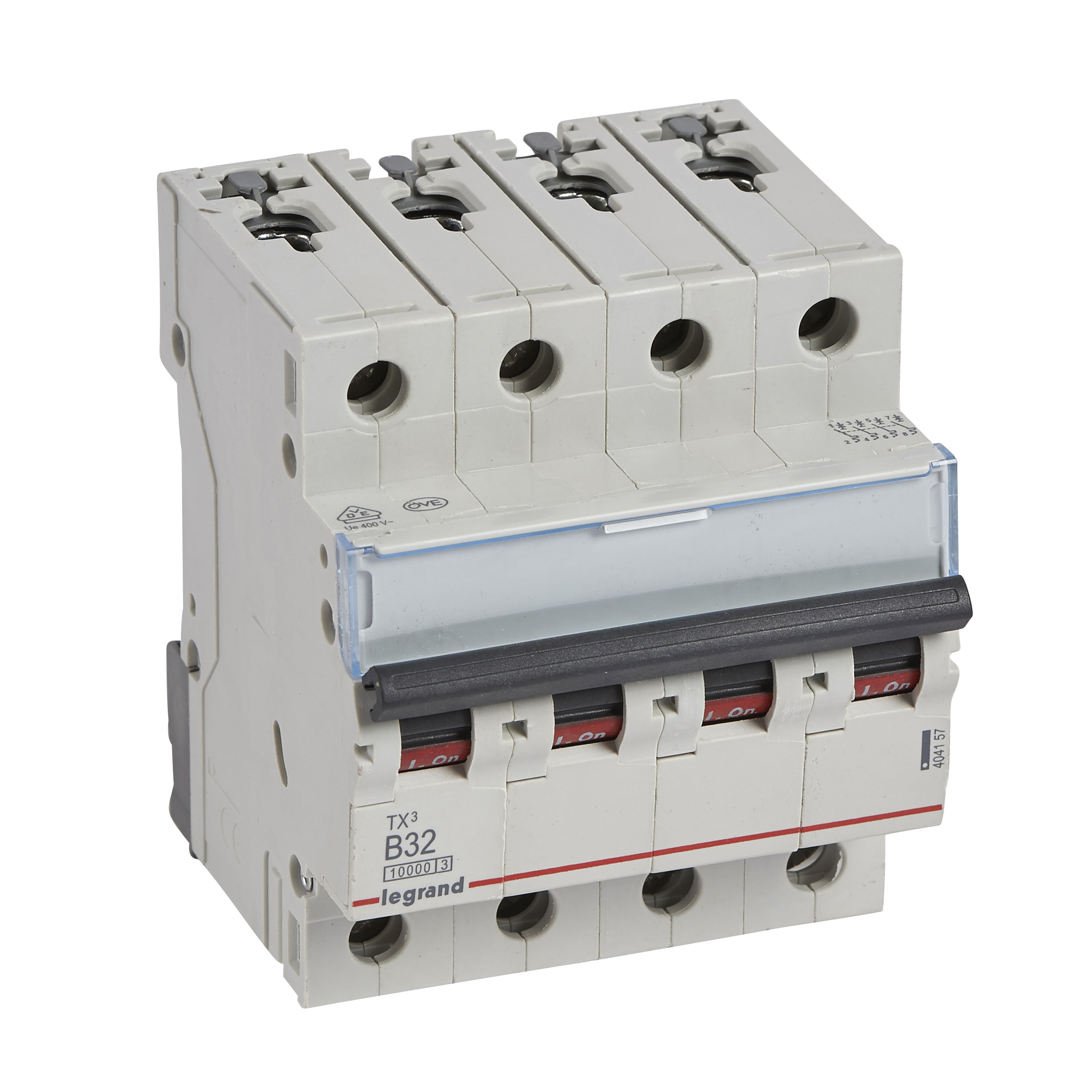 Legrand TX3 circuit breaker Miniature circuit breaker Type B 4
