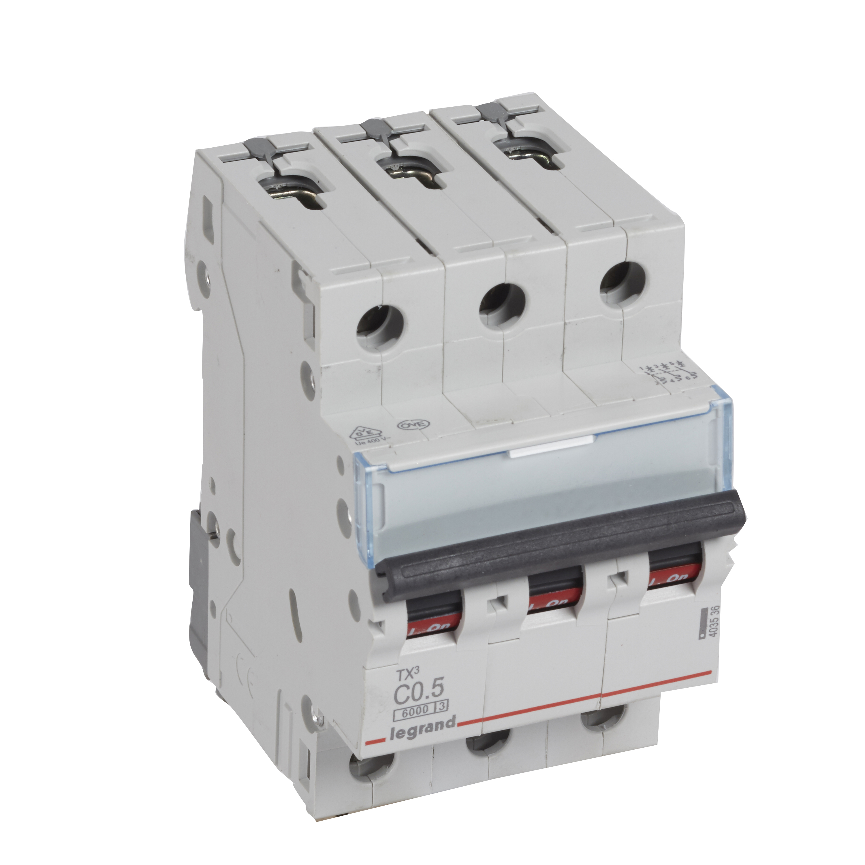 Legrand TX3 circuit breaker Miniature circuit breaker Type C 3
