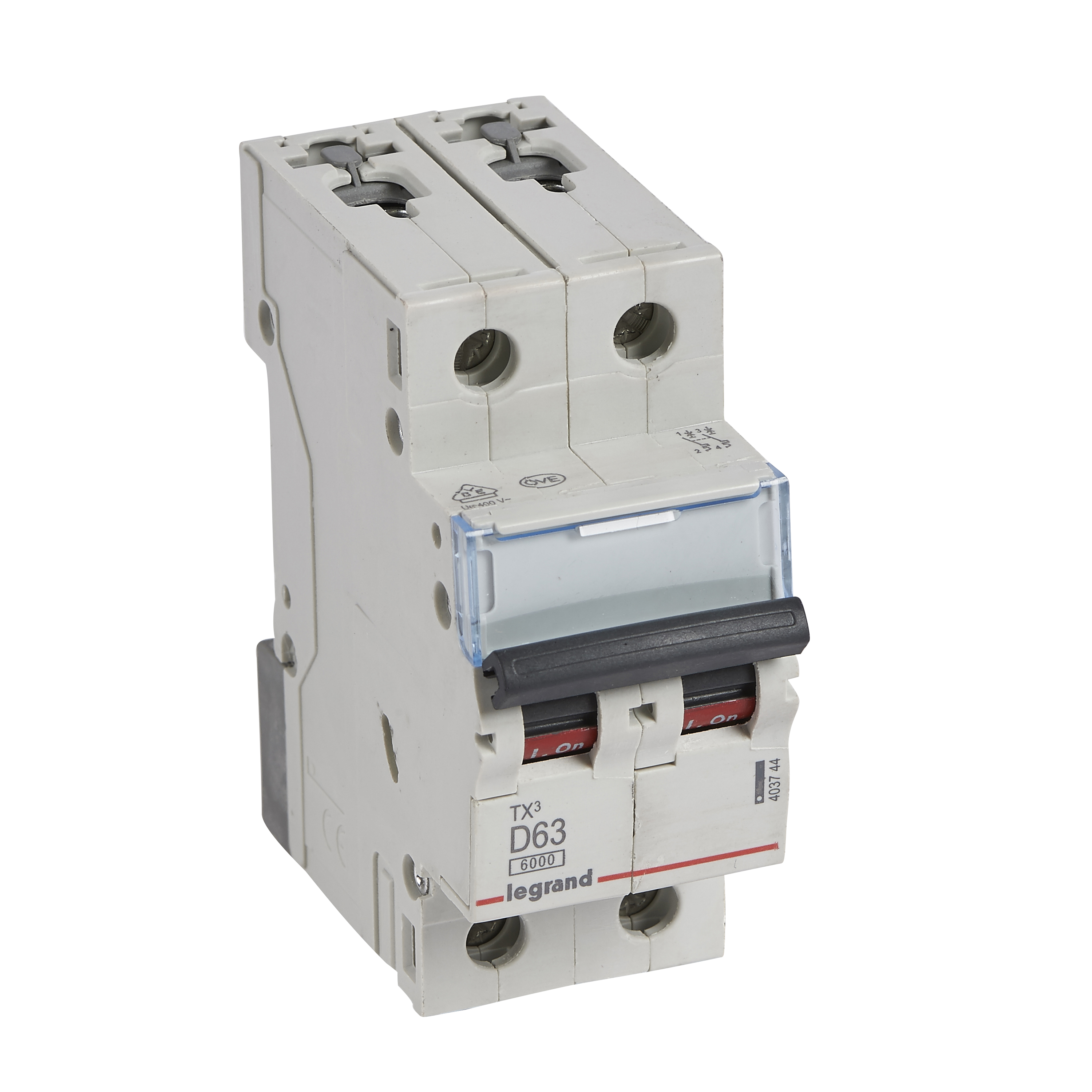 Legrand TX3 circuit breaker Miniature circuit breaker Type D 2