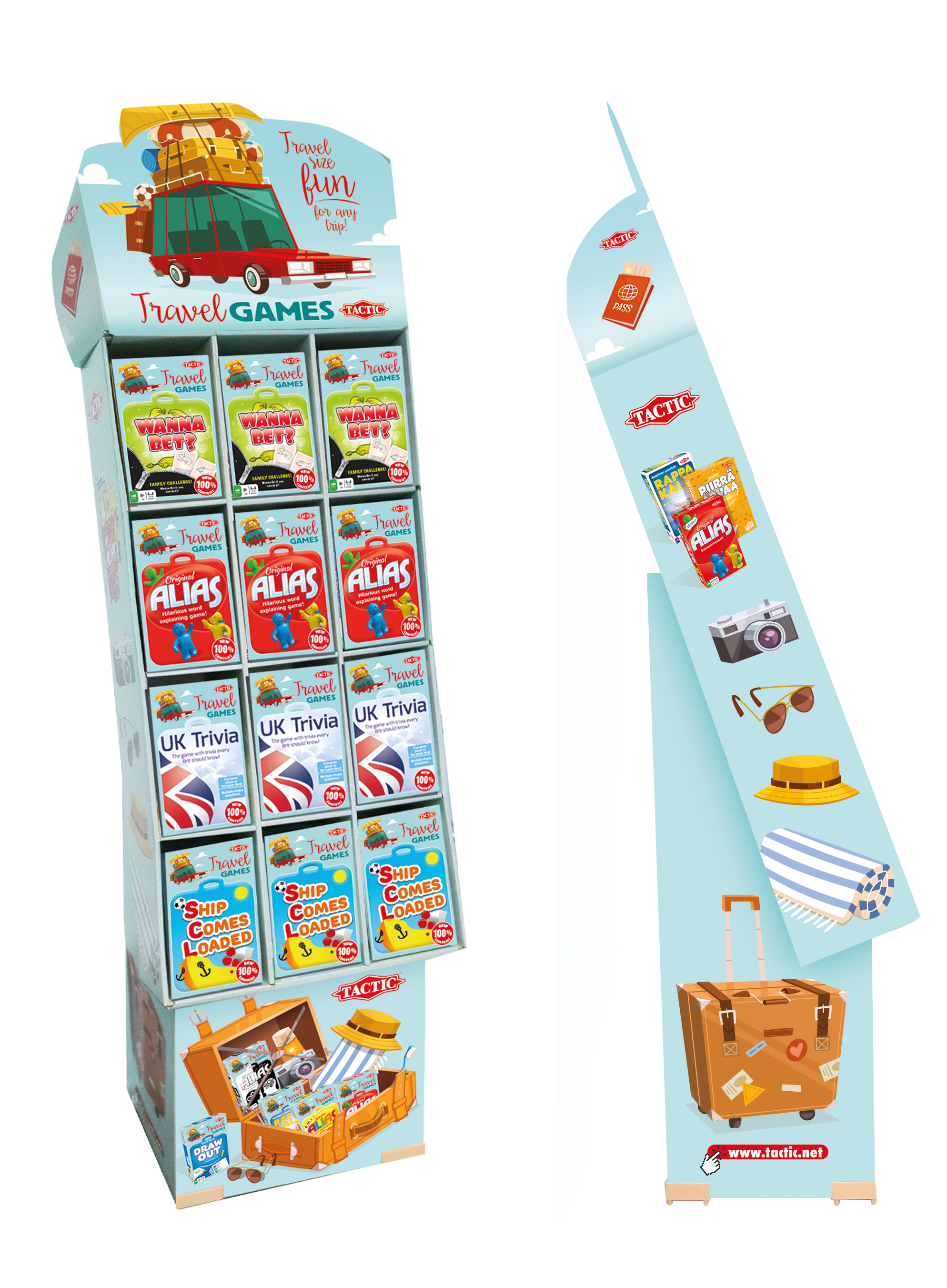 Tactic 54453 retail display stand