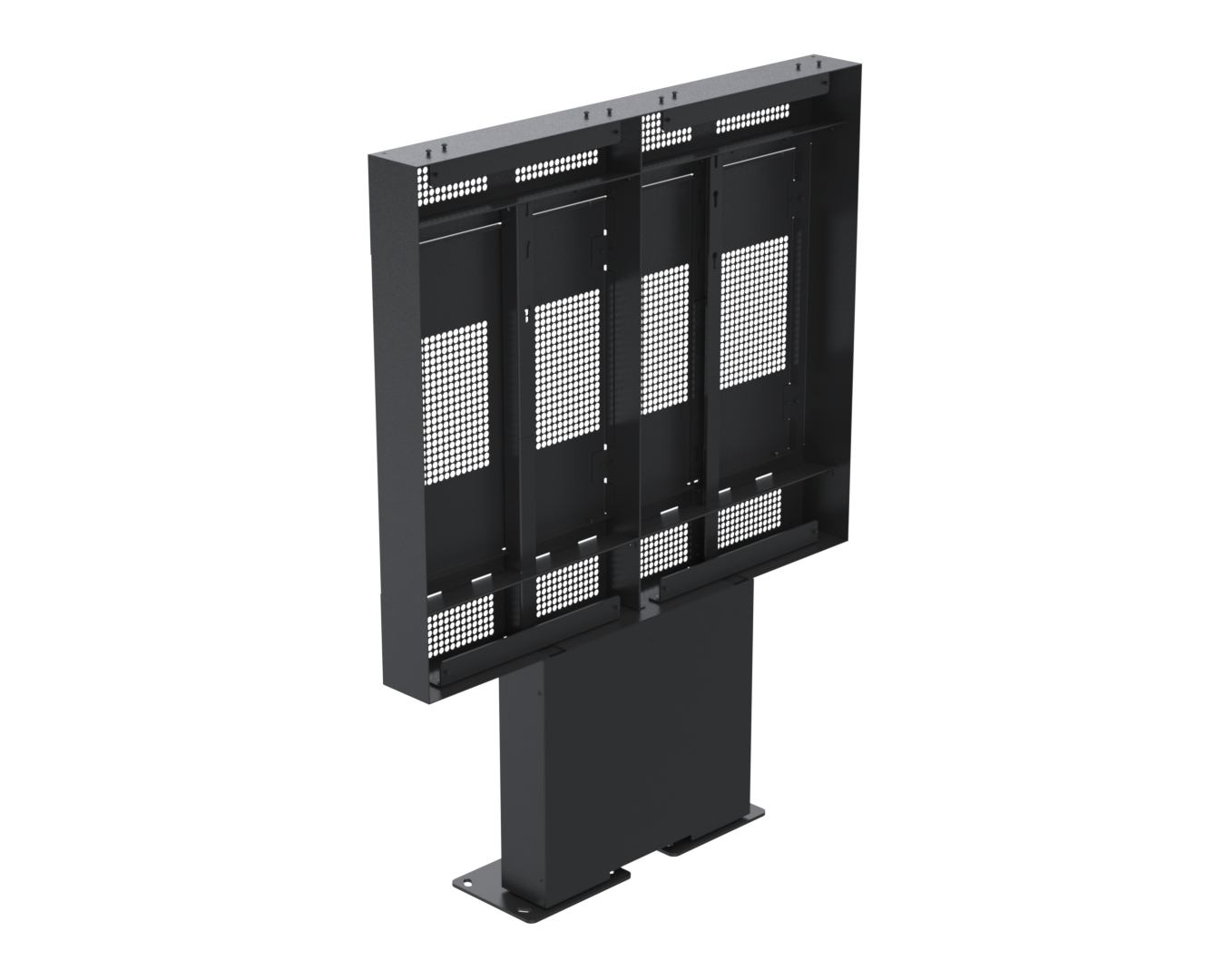 Ergonomic Solutions SpacePole Outdoor Outdoor Enclosure - Double (Side-By-Side)