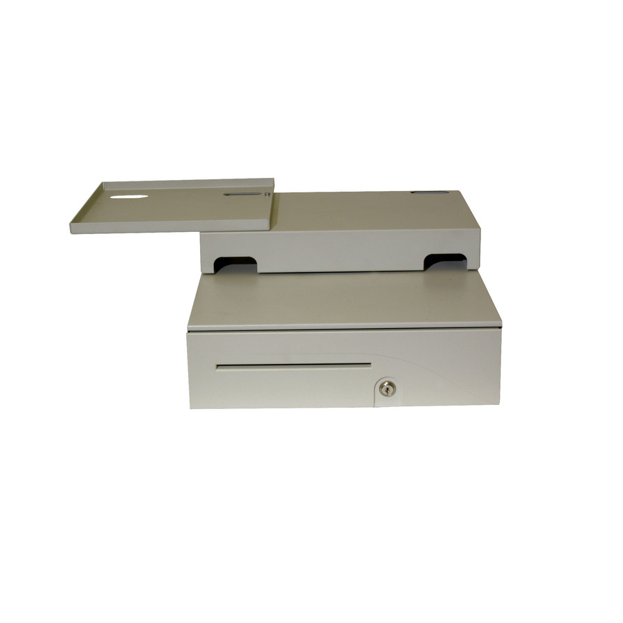 apg Solutions Cash Drawer POS-Integrator System - Cloud White - 4.6" H x 16" W x 19.5" D