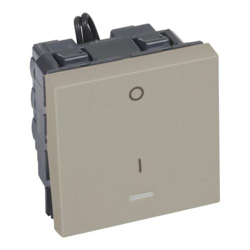 Legrand 572189 push-button panel Titanium