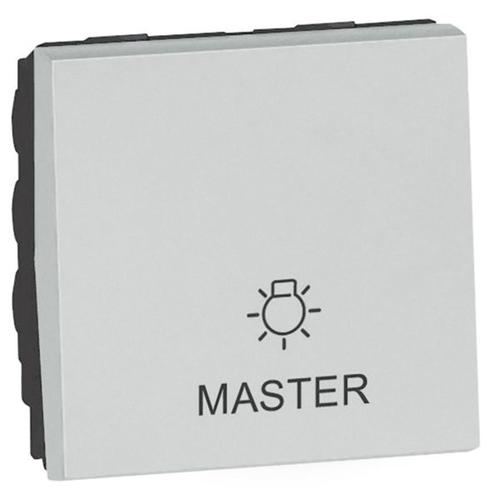Legrand 573788 push-button panel Aluminium
