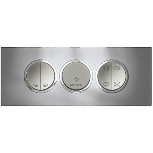Legrand 573787 push-button panel Grey