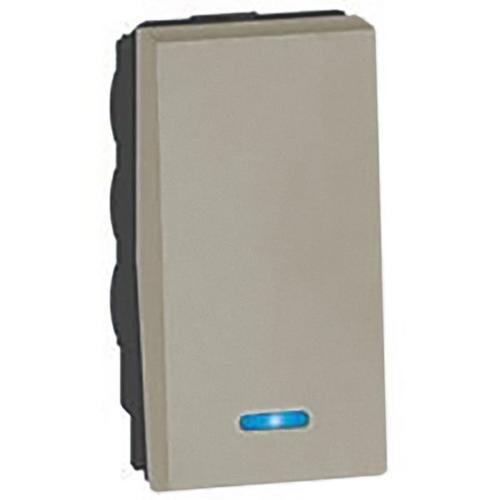 Legrand 573047 push-button panel Titanium