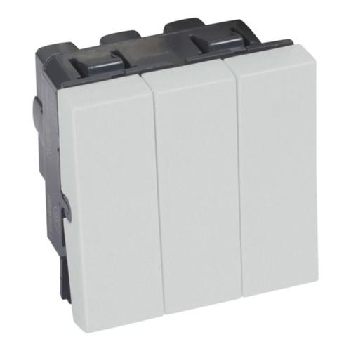 Legrand 572388 push-button panel Aluminium