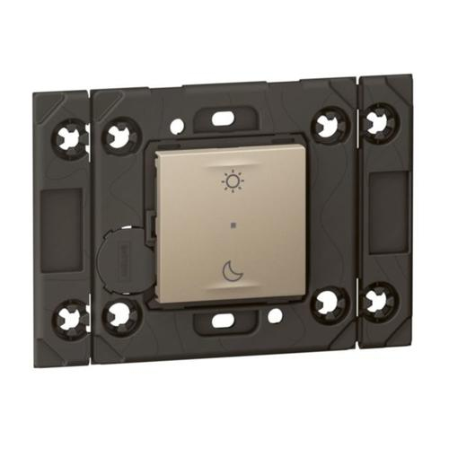Legrand 574654 push-button panel Titanium