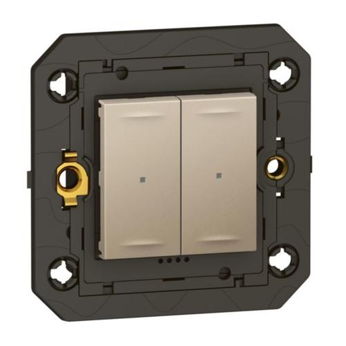 Legrand 574612 push-button panel Titanium