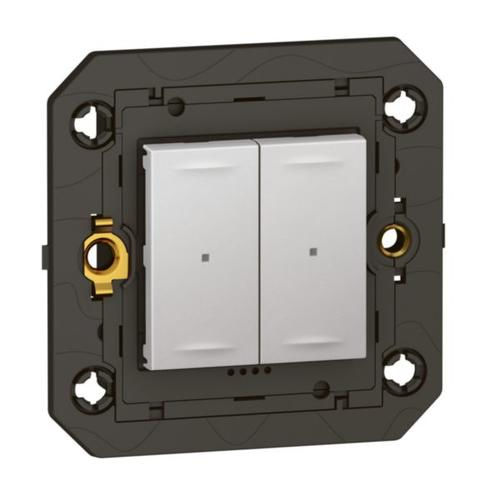 Legrand 574611 push-button panel Aluminium