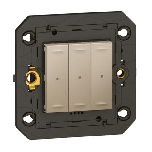 Legrand 574616 push-button panel Titanium