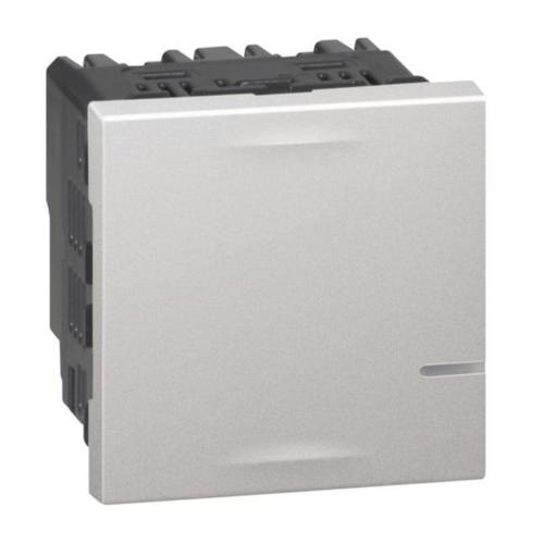 Legrand 574212 push-button panel Aluminium