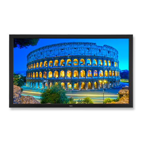NEC V651-TOUCH Signage Display 165.1 cm (65") LCD 400 cd/m² Full HD Black Touchscreen