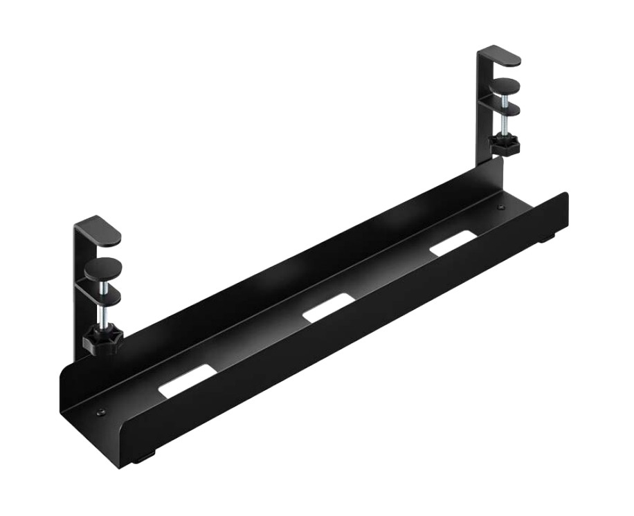 ICY BOX IB-EWA101B-CM Desk Cable tray Black 1 pc(s)